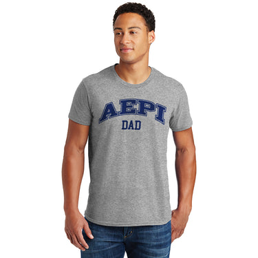 AEPi Heather Gray Dad Tee