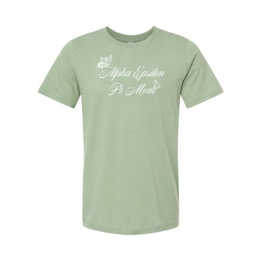 AEPi Sage Green Mom Tee