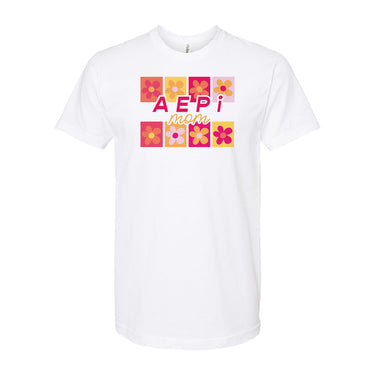 New! AEPi Blooming Proud Mom Short Sleeve Tee