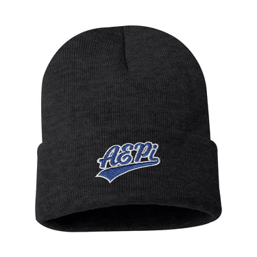AEPi Signature Charcoal Beanie