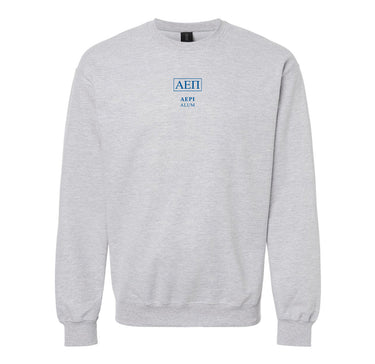 AEPi Alumni Embroidered Greek Letter Crewneck