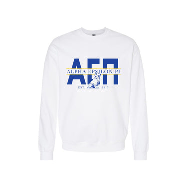 AEPi Golden Letters Crewneck