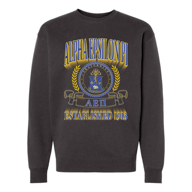 AEPi Frat Heavyweight Graphic Crewneck.