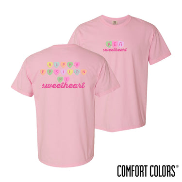 AEPi Candy Hearts Short Sleeve Tee