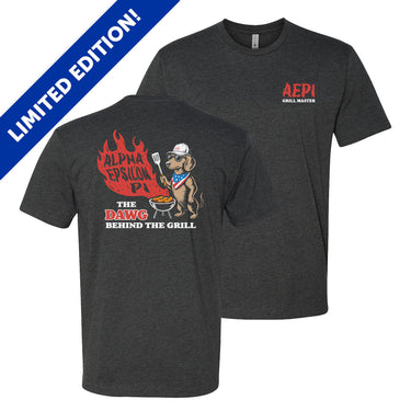 New! AEPi Flames, Fraternity & Freedom Tee