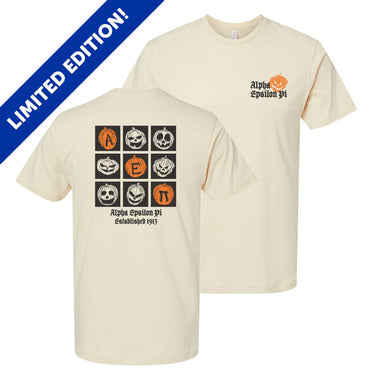 New! AEPi Jack-O-Letter Tee