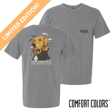 Limited Edition AEPi Vampire Retriever Short Sleeve Pocket Tee