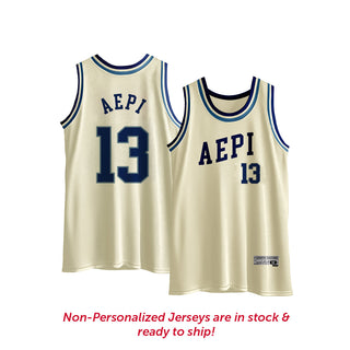 AEPi Retro Basketball Jersey.