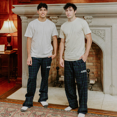 Alpha Epsilon Pi Blackwatch Plaid Flannel Pants