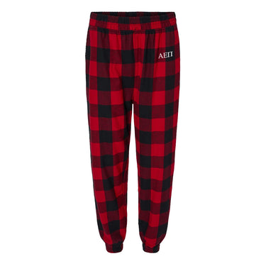 AEPi Flannel Joggers