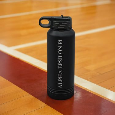 Alpha Epsilon Pi  Black Water Bottle