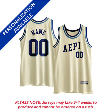 AEPi Retro Basketball Jersey.