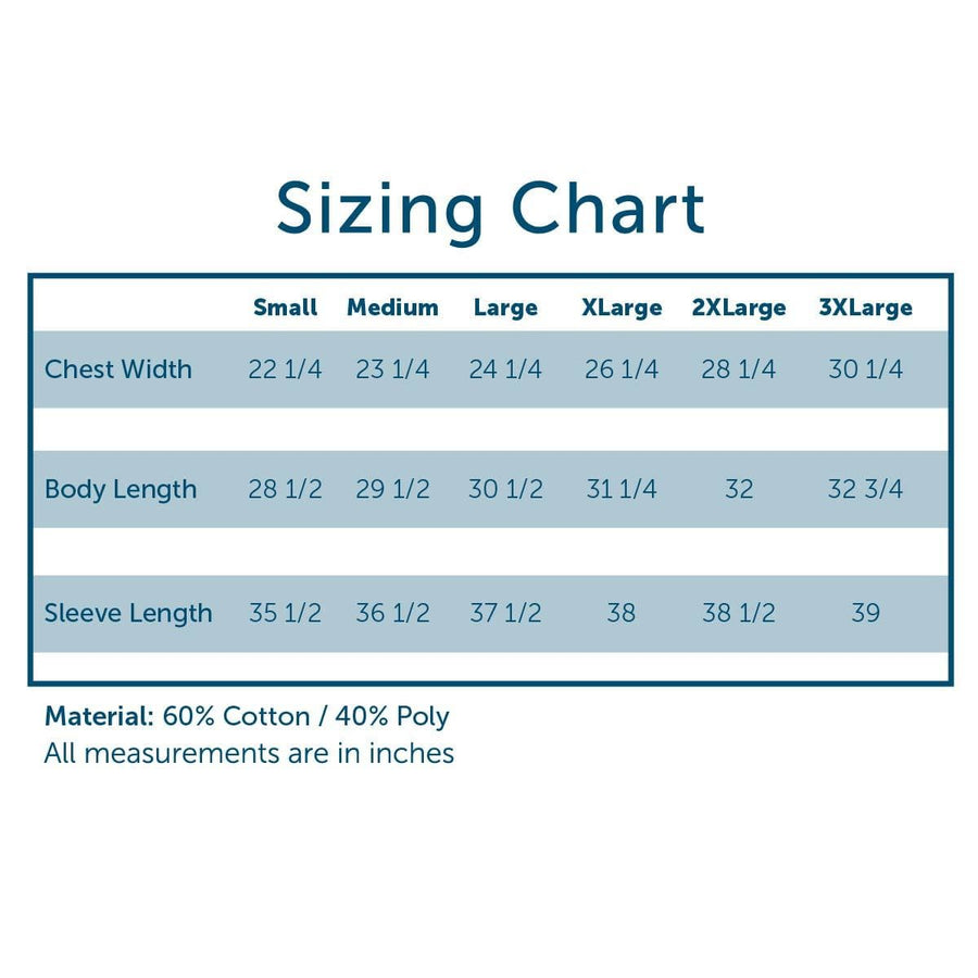 Comfort Colors Size Chart