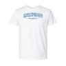 White Printed T-shirt Front