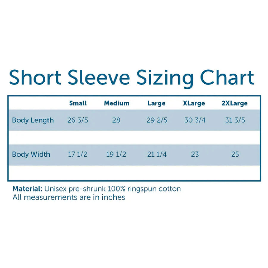 Comfort Colors Size Chart