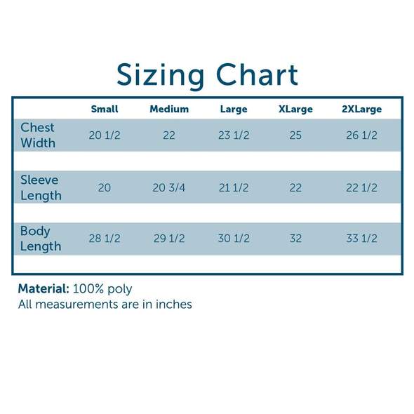 Comfort Colors Size Chart