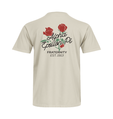 Ivory Printed T-shirt Back