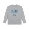 Ringspun Sport Grey Printed Sweater Front