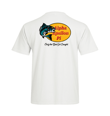 White Printed T-shirt Back