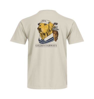 Ivory Printed T-shirt Back