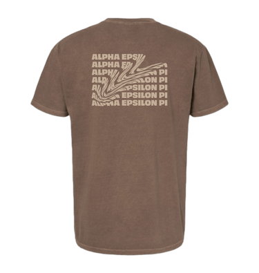 Espresso Printed T-shirt Back