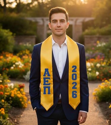 AEPi Graduation Stole