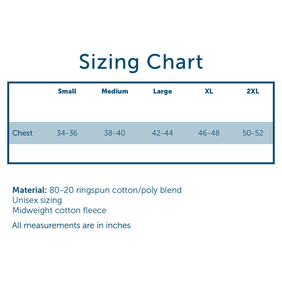 Comfort Colors Size Chart