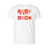 White Printed T-shirt Front