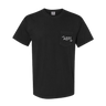 Black Printed Premium T-Shirt Front
