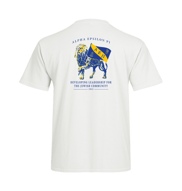 White Printed T-shirt Back